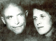 Г. Клуцис и В. Кулагина-Клуцис, 1921 г. 